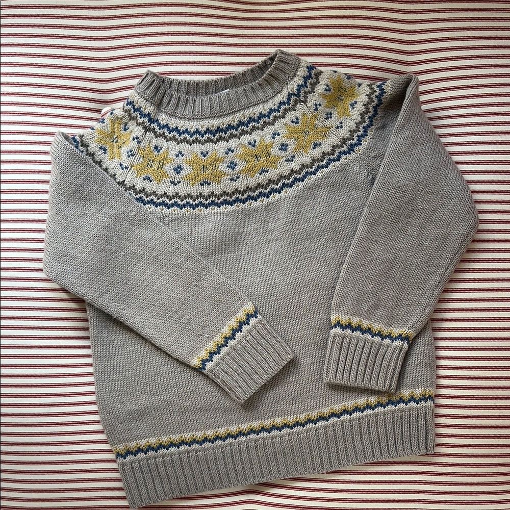 Pepa Fair Isle Crew Neck Sweater